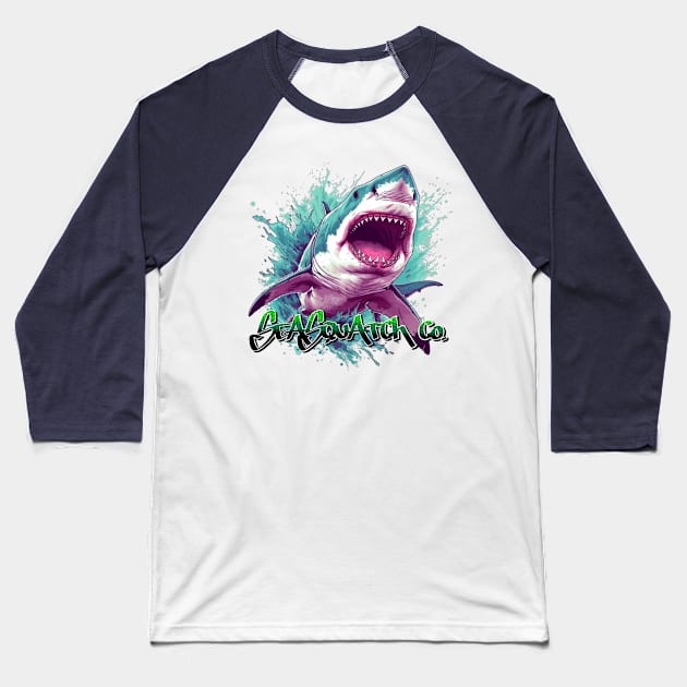 SeaSquatch 41 Baseball T-Shirt by SeaSquatch Co.